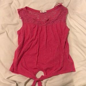 Pink top
